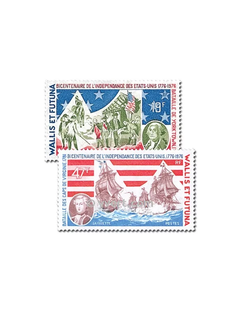 n° 190/191 -  Timbre Wallis et Futuna Poste