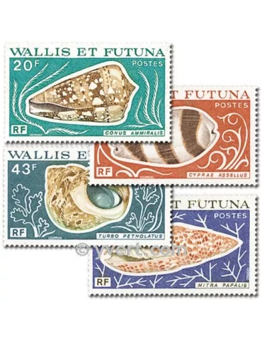 n° 192/195 -  Timbre Wallis et Futuna Poste 2