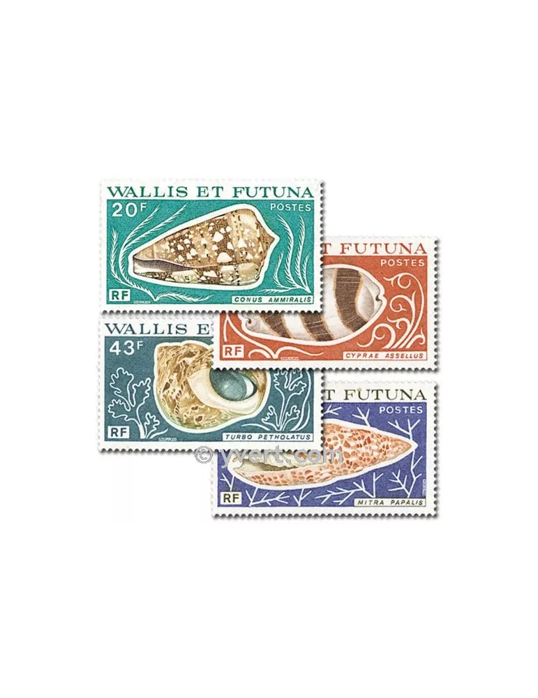n° 192/195 -  Timbre Wallis et Futuna Poste