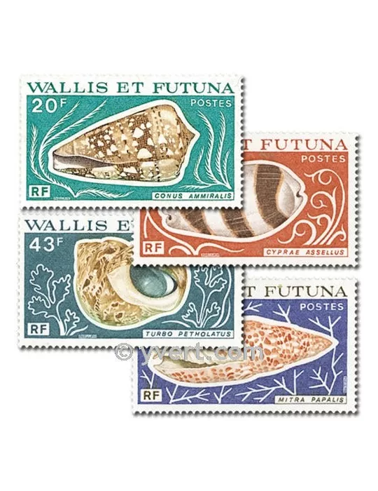 n° 192/195 -  Timbre Wallis et Futuna Poste