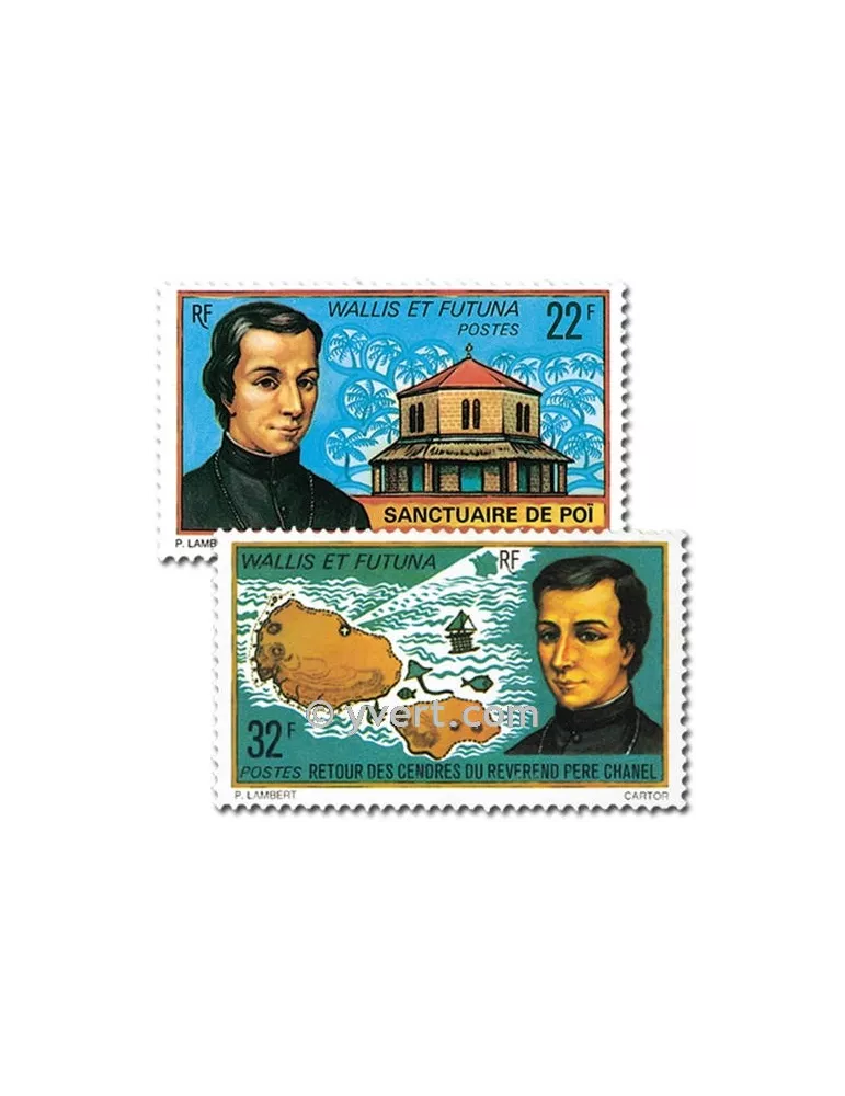 n° 196/197 -  Timbre Wallis et Futuna Poste