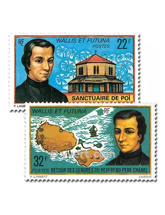 n° 196/197 -  Timbre Wallis et Futuna Poste