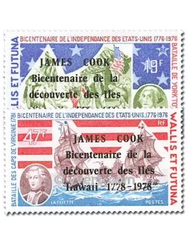 n° 208/209 -  Timbre Wallis et Futuna Poste