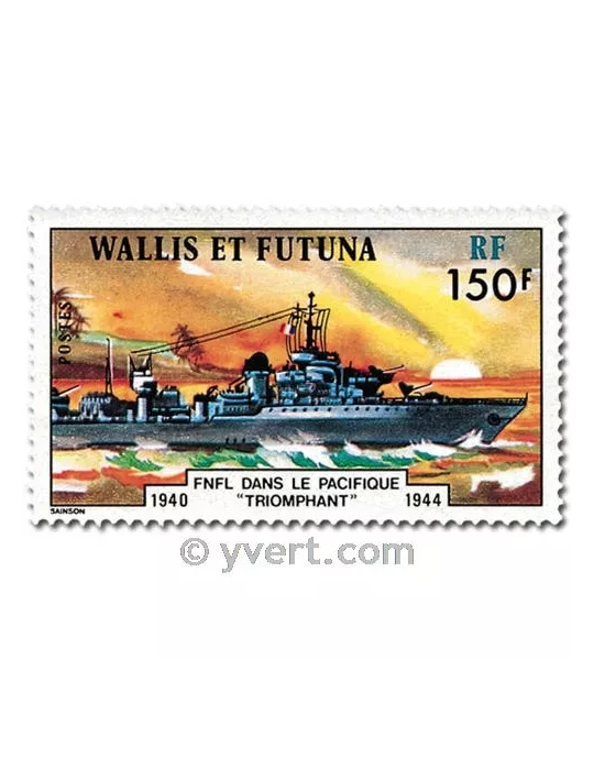 n° 210/212 -  Timbre Wallis et Futuna Poste