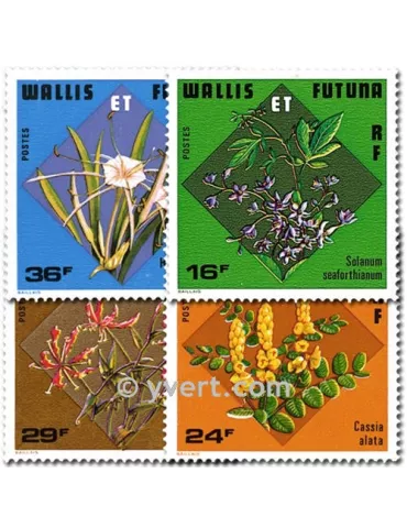 n° 213/216 -  Timbre Wallis et Futuna Poste 2