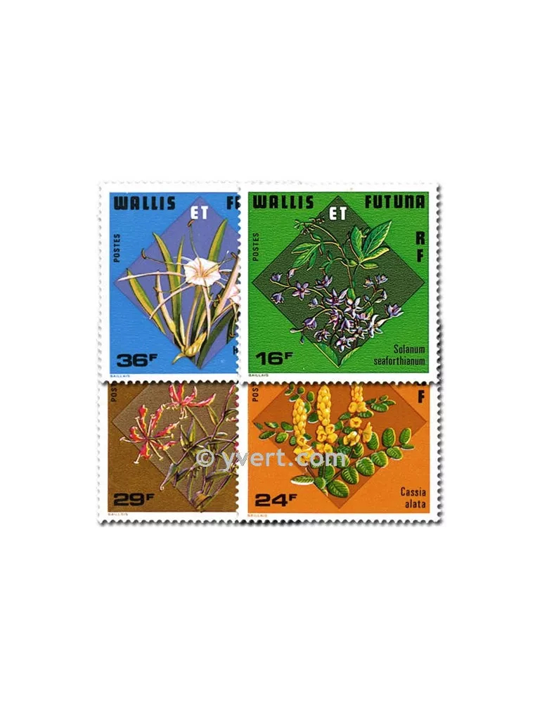 n° 213/216 -  Timbre Wallis et Futuna Poste