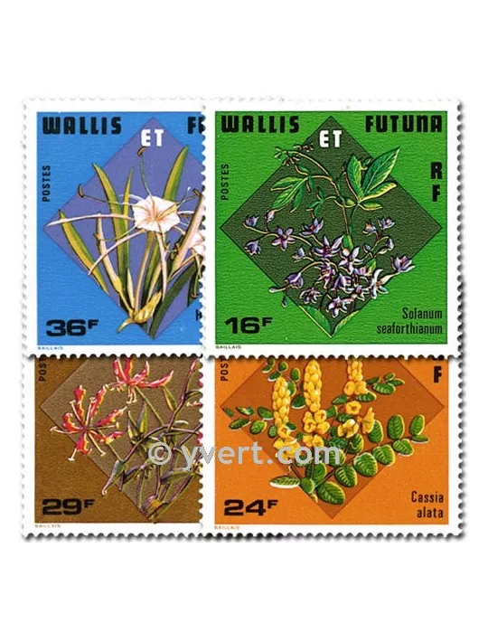 n° 213/216 -  Timbre Wallis et Futuna Poste