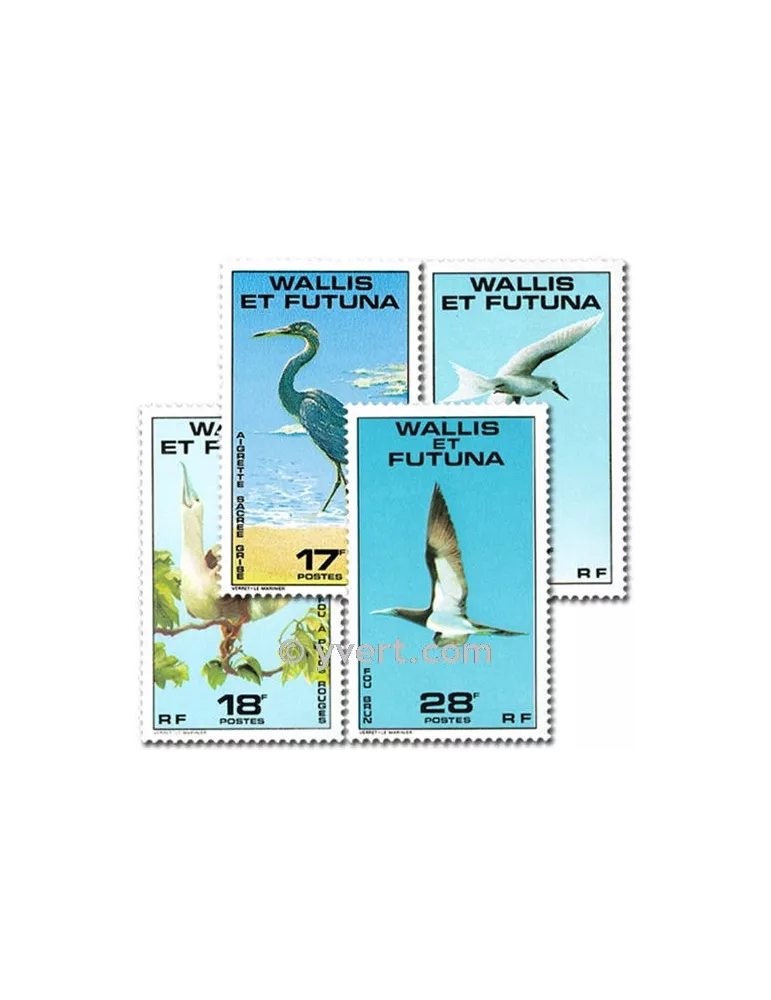 n° 217/220 -  Timbre Wallis et Futuna Poste