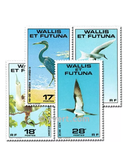 n° 217/220 -  Timbre Wallis et Futuna Poste
