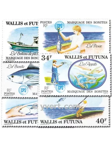 n° 226/231 -  Timbre Wallis et Futuna Poste 2