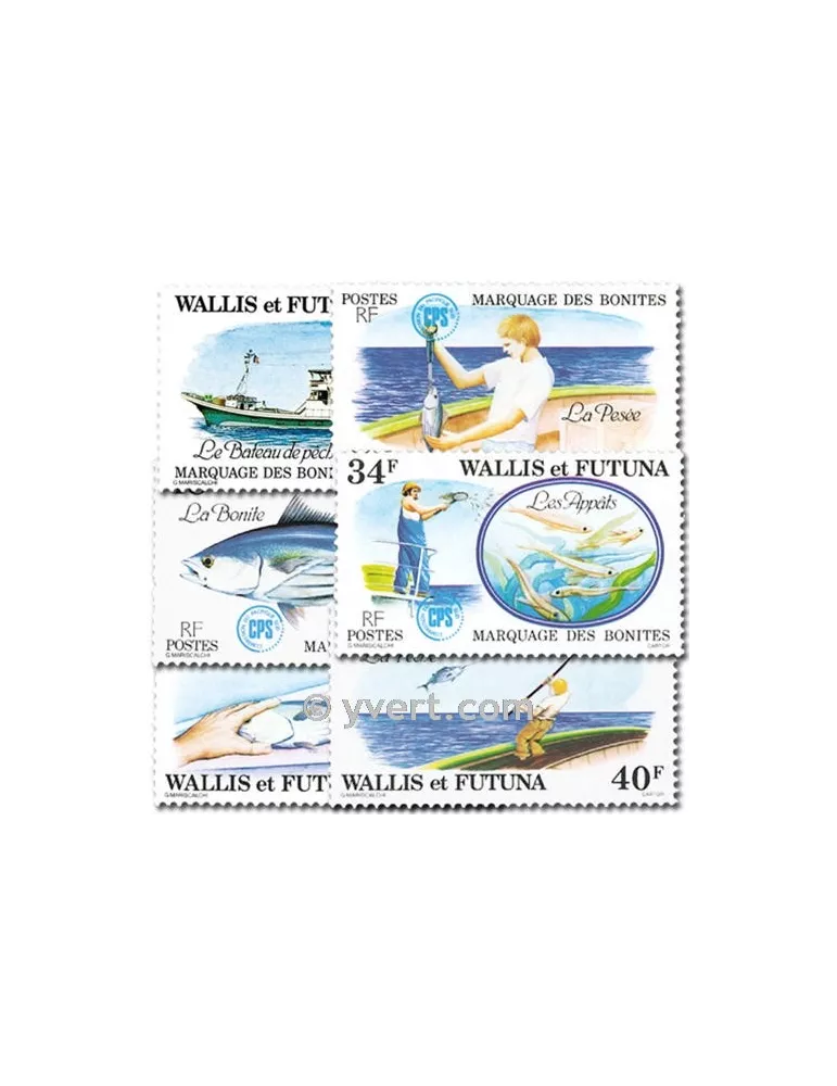 n° 226/231 -  Timbre Wallis et Futuna Poste