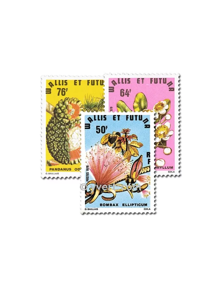 n° 234/236 -  Timbre Wallis et Futuna Poste