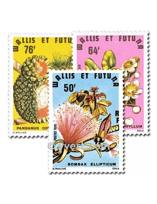 n° 234/236 -  Timbre Wallis et Futuna Poste