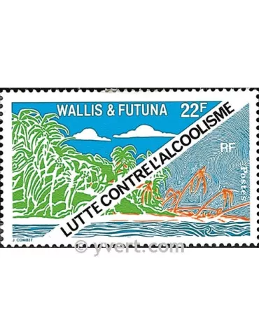 n° 237 -  Timbre Wallis et Futuna Poste 2