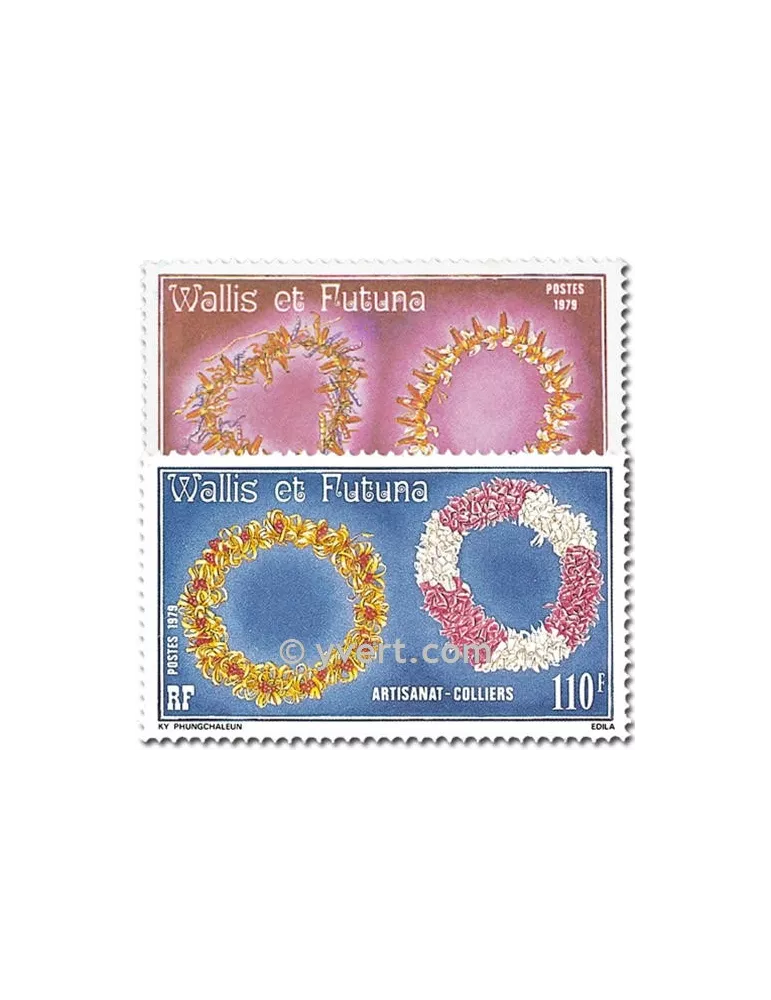 n° 241/242 -  Timbre Wallis et Futuna Poste