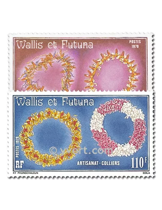 n° 241/242 -  Timbre Wallis et Futuna Poste