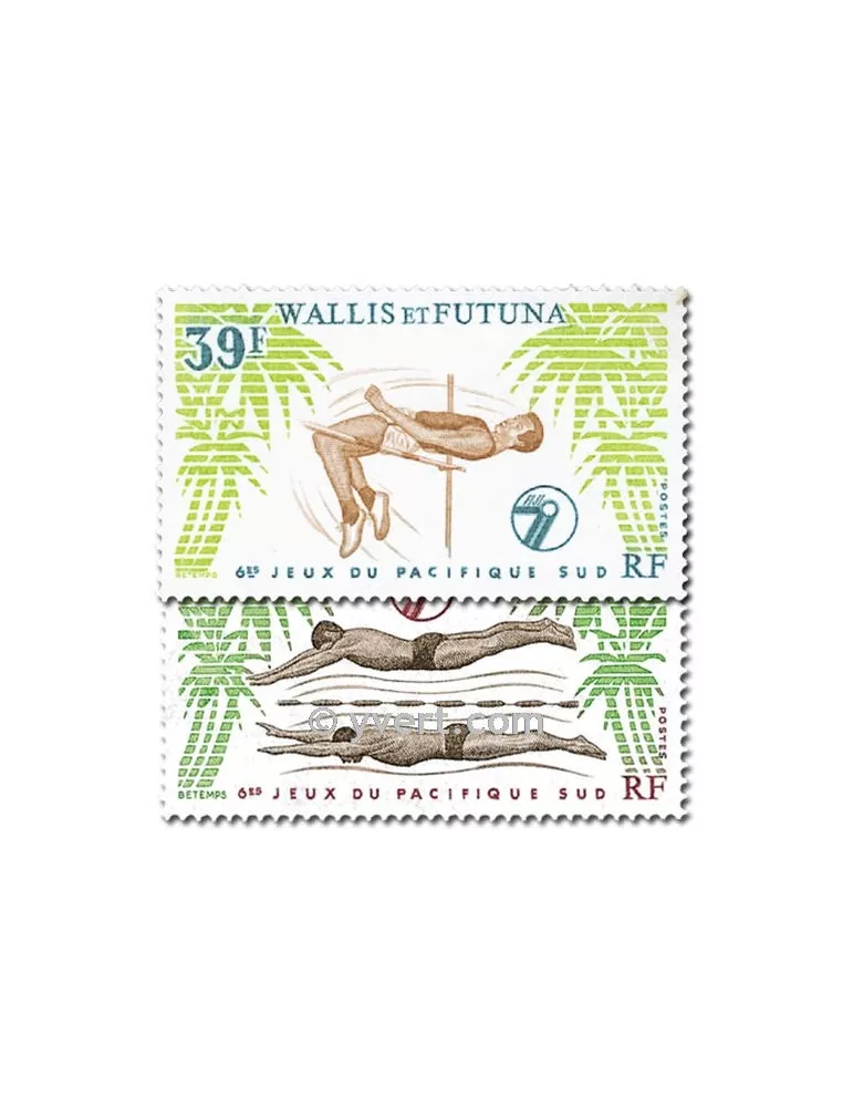 n° 243/244 -  Timbre Wallis et Futuna Poste