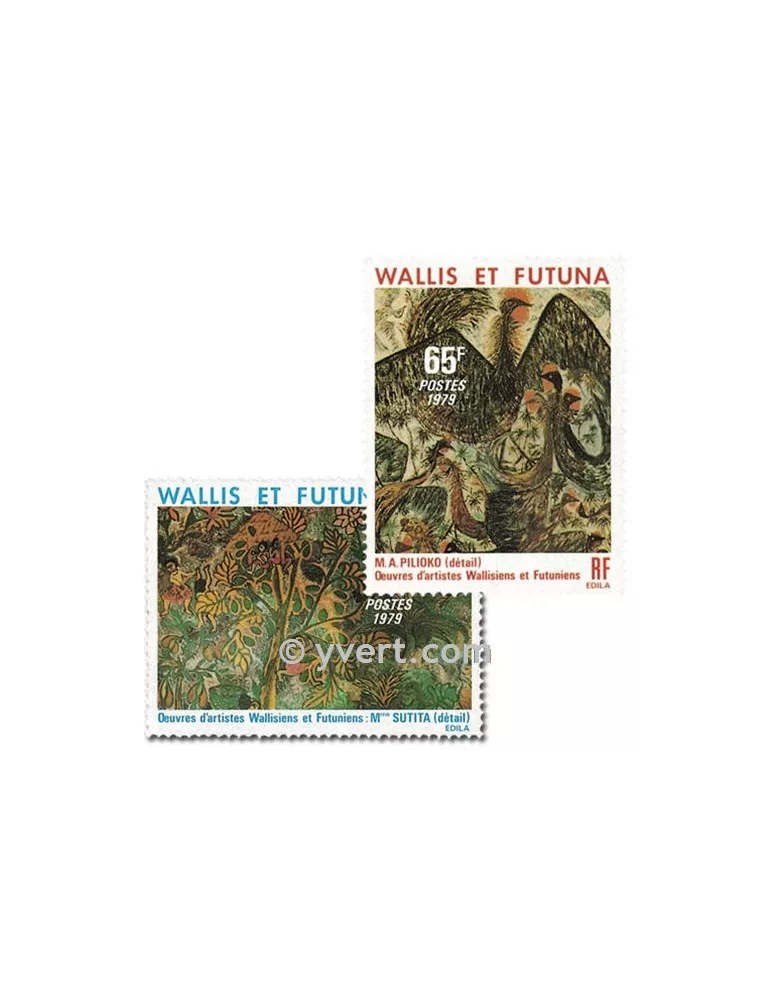 n° 245/247 -  Timbre Wallis et Futuna Poste