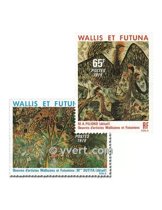 n° 245/247 -  Timbre Wallis et Futuna Poste