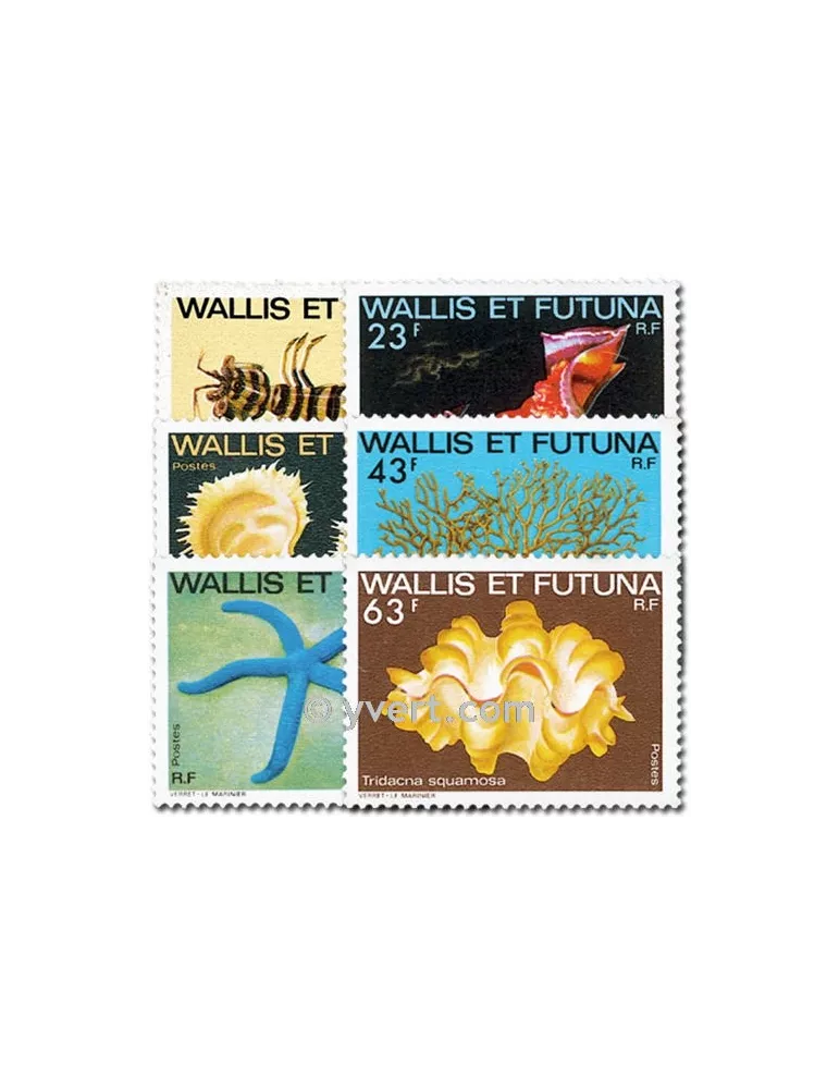 n° 248/253 -  Timbre Wallis et Futuna Poste