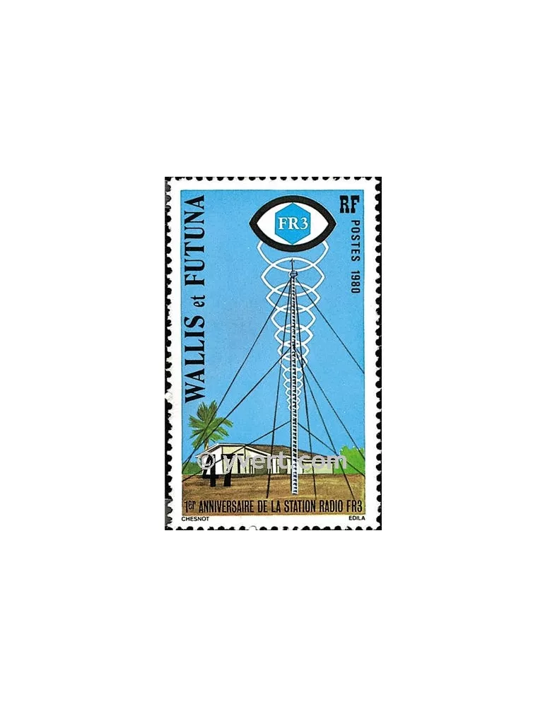 n° 257 -  Timbre Wallis et Futuna Poste