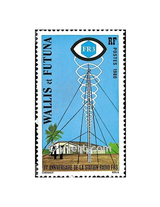 n° 257 -  Timbre Wallis et Futuna Poste