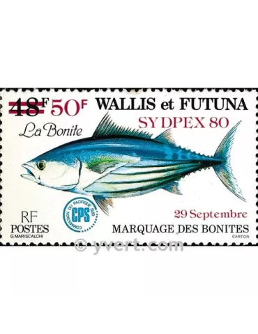 n° 264 -  Timbre Wallis et Futuna Poste 2