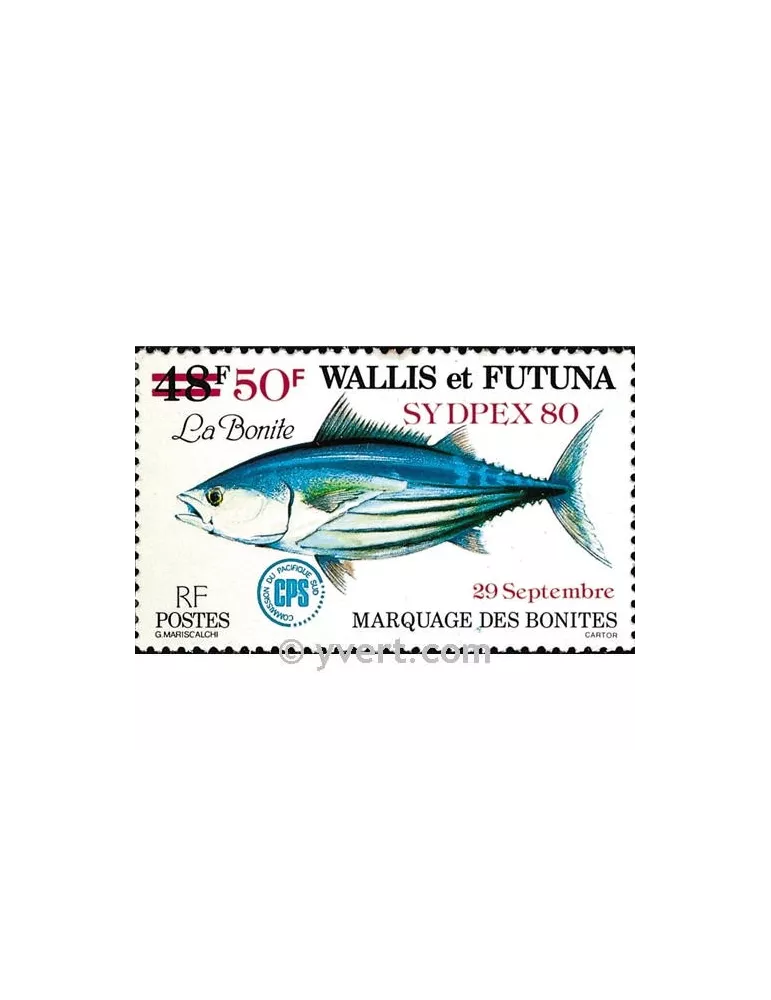 n° 264 -  Timbre Wallis et Futuna Poste