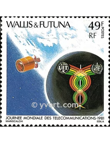 n° 265 -  Timbre Wallis et Futuna Poste 2