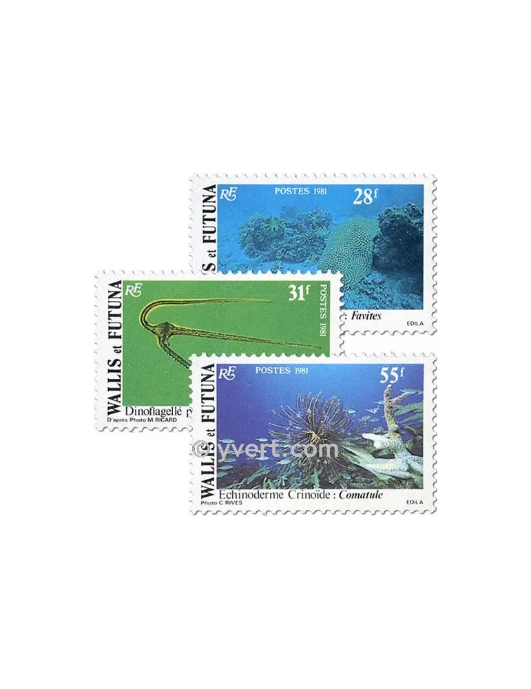 n° 267/272f (feuille) -  Timbre Wallis et Futuna Poste
