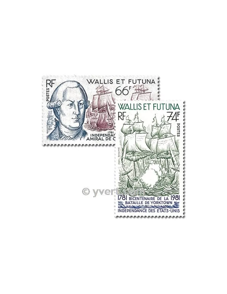 n° 277/278 -  Timbre Wallis et Futuna Poste
