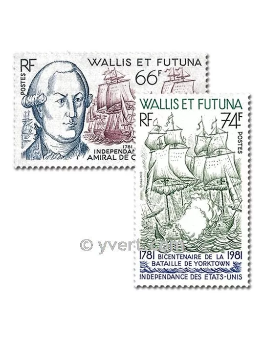 n° 277/278 -  Timbre Wallis et Futuna Poste
