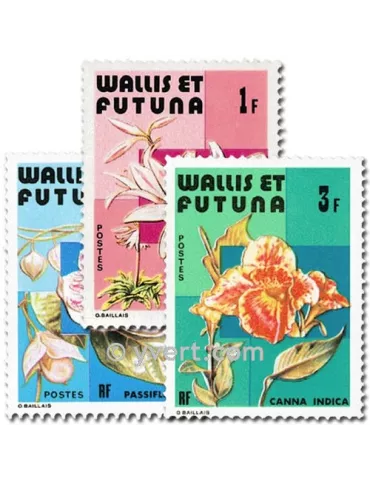 n° 282/284 -  Timbre Wallis et Futuna Poste 2