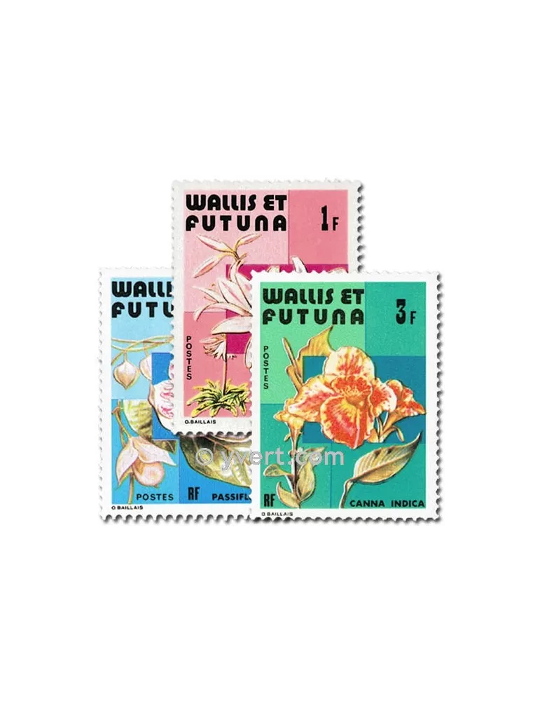 n° 282/284 -  Timbre Wallis et Futuna Poste
