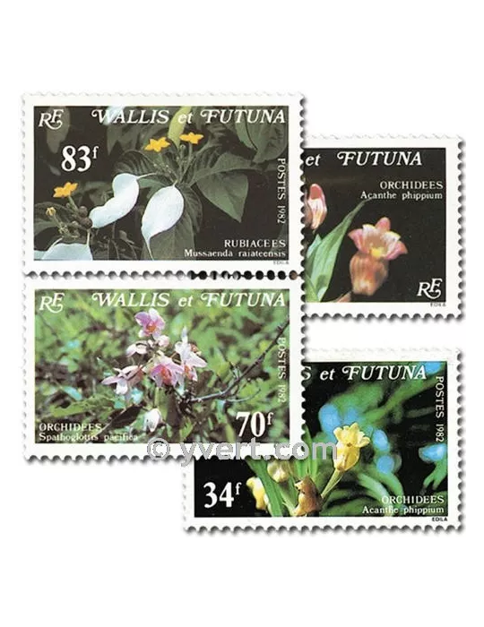 n° 286/289 -  Timbre Wallis et Futuna Poste