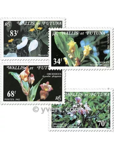 n° 286/289f (feuille) -  Timbre Wallis et Futuna Poste 2