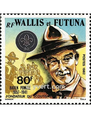 n° 290 -  Timbre Wallis et Futuna Poste 2