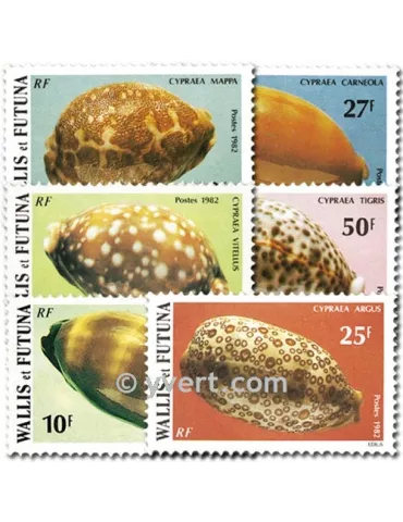 n° 291/296 -  Timbre Wallis et Futuna Poste 2