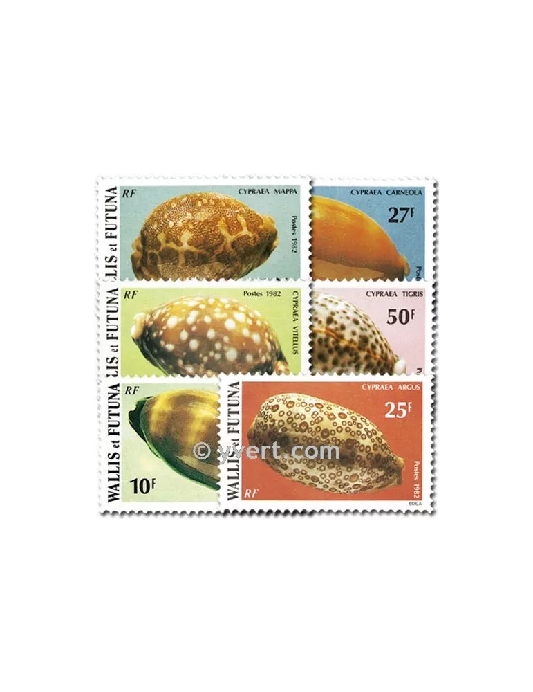 n° 291/296 -  Timbre Wallis et Futuna Poste