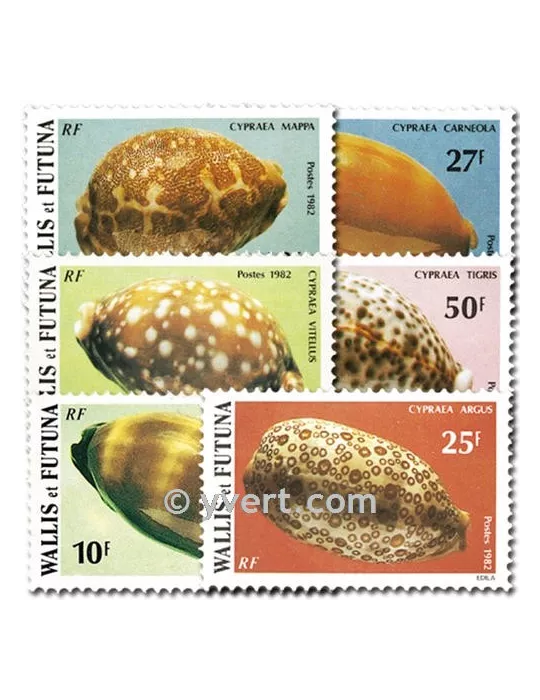 n° 291/296 -  Timbre Wallis et Futuna Poste