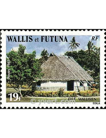 n° 302 -  Timbre Wallis et Futuna Poste 2