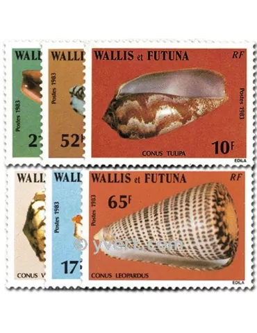 n° 306/311 -  Timbre Wallis et Futuna Poste 2