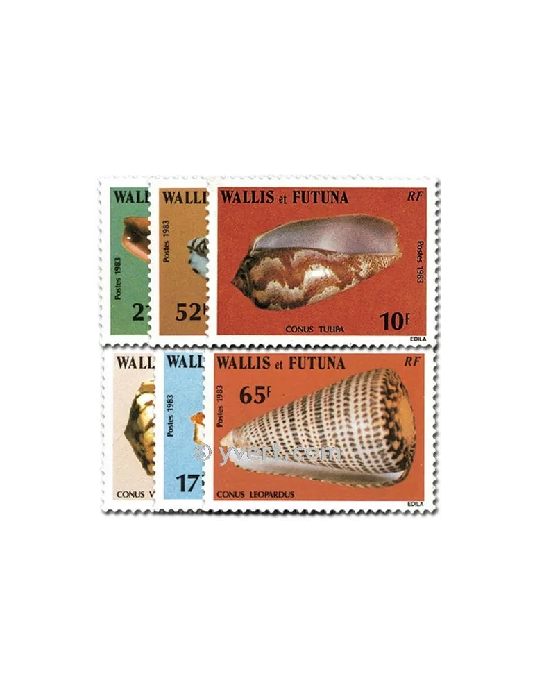 n° 306/311 -  Timbre Wallis et Futuna Poste