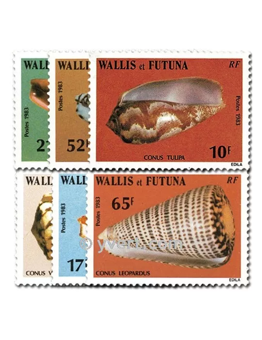n° 306/311 -  Timbre Wallis et Futuna Poste