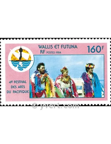 n° 321 -  Timbre Wallis et Futuna Poste 2