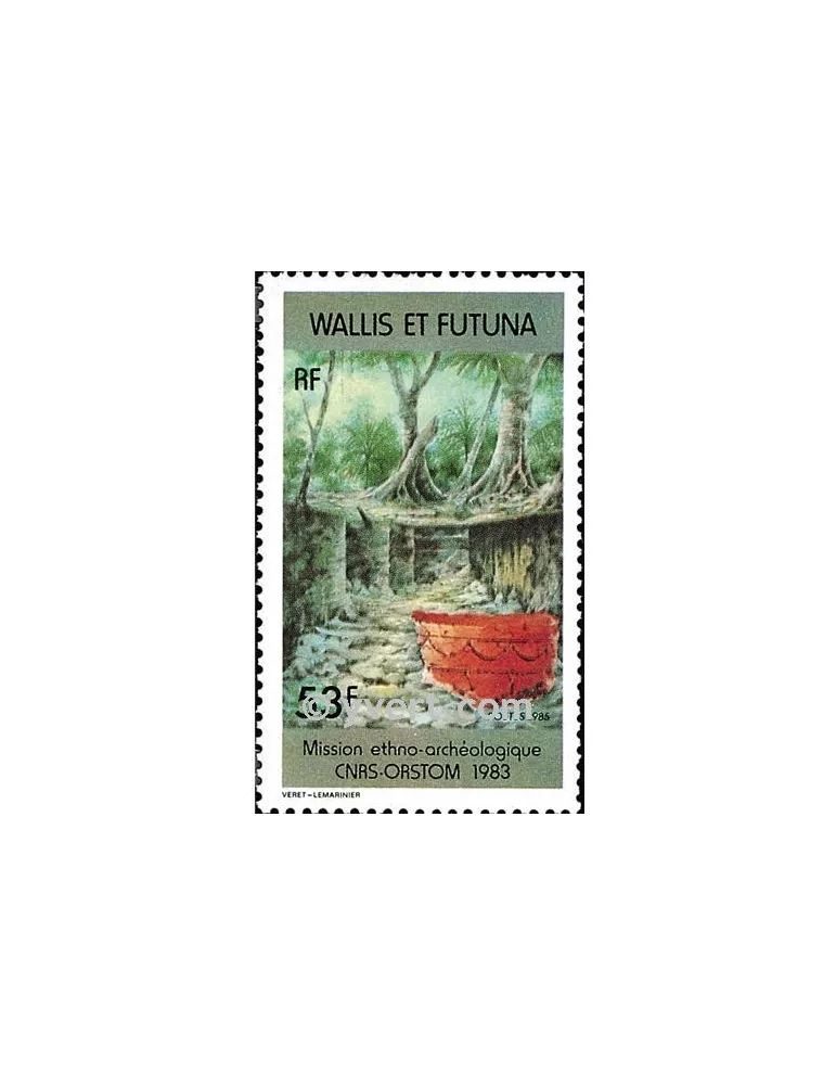 n° 322 -  Timbre Wallis et Futuna Poste