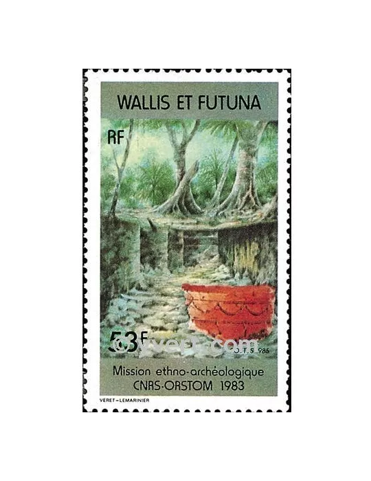n° 322 -  Timbre Wallis et Futuna Poste