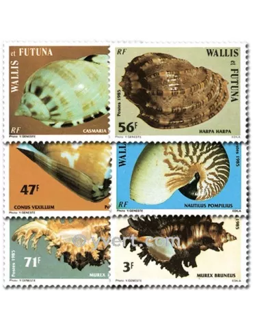 n° 323/328 -  Timbre Wallis et Futuna Poste