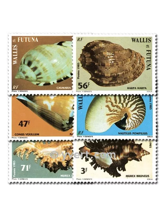 n° 323/328 -  Timbre Wallis et Futuna Poste