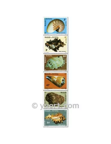 n° 323/328f (feuille) -  Timbre Wallis et Futuna Poste 2
